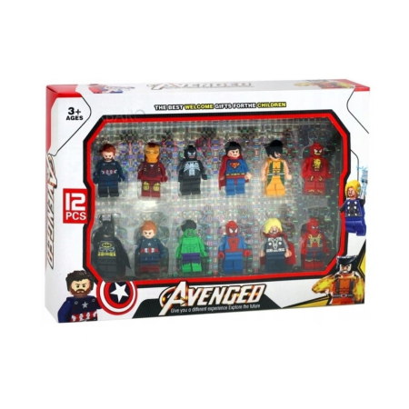 Jucarii Copii - Set 12 Figurine tip Lego NinjaGo