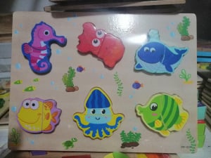 Set  2 Puzzle din Lemn 3D  diferite modele [5]