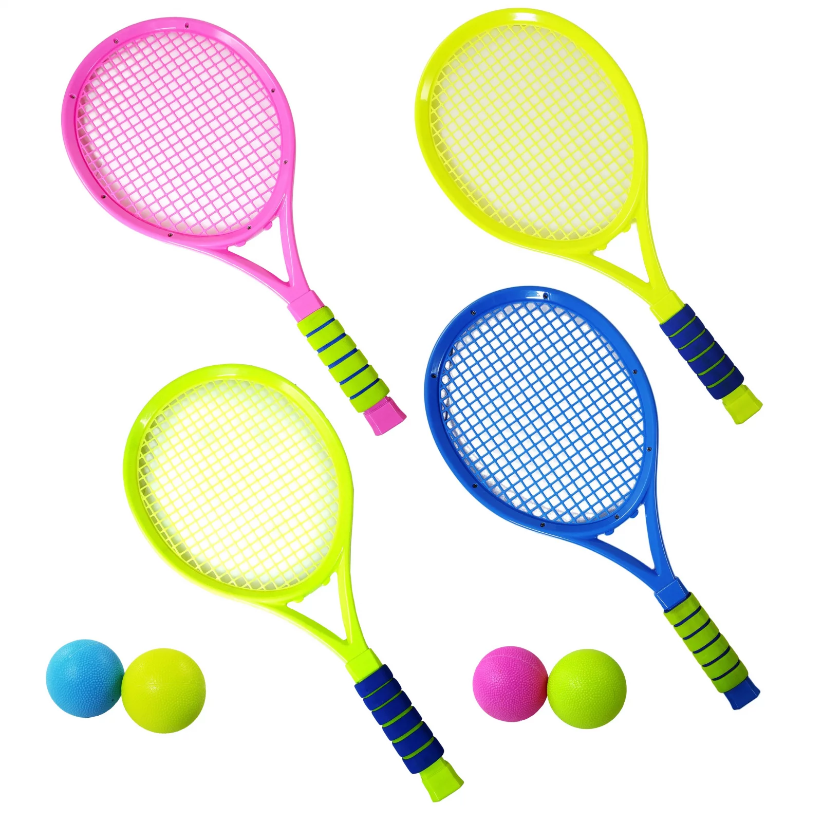 Set 2 Rachete de tenis cu 2 mingi pentru copii [1]