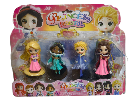 Figurine Desene Animate( 3 ani +) - Set figurine Disney Princess Princess Beautiful