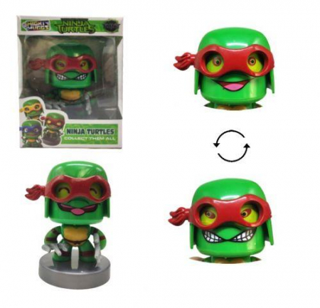 Set 4 Figurine Testoasele Ninja  cu fete schimbatoare [1]