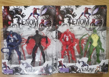 Set 4 Figurine Venom si Spiderman cu Raufacatori [3]