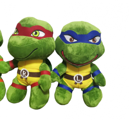 Set 4 Jucarii de plus Testoasele Ninja 40 cm [2]