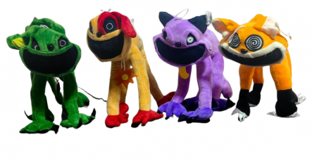 Jucarii din Plus - Mascote din Plus(3 ani +) - Set 4 Jucarii din Plus CatNap 38cm