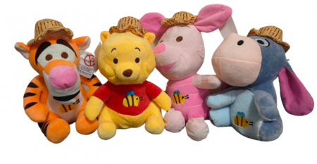 Set 4 jucarii plus Winnie the Pooh si Prietenii 23–30 cm [2]