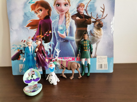 Figurine Desene Animate( 3 ani +) - Set 5 figurine tip Frozen 2 Ana si Elsa