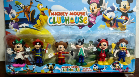 Jucarii Copii - Set 5 figurine personaje Club House Mickey Mouse