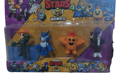 Jucarii desene animate( 3 ani +) - Set 4 Figurine Stars Brawl 2