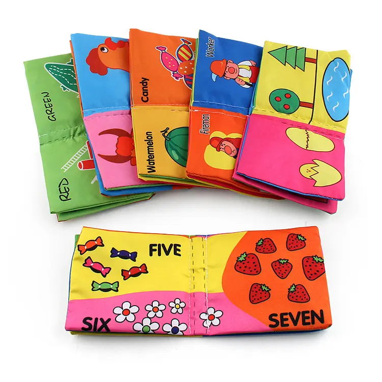 Set 6 Carti Sensoriale Textile Bebelusi [1]