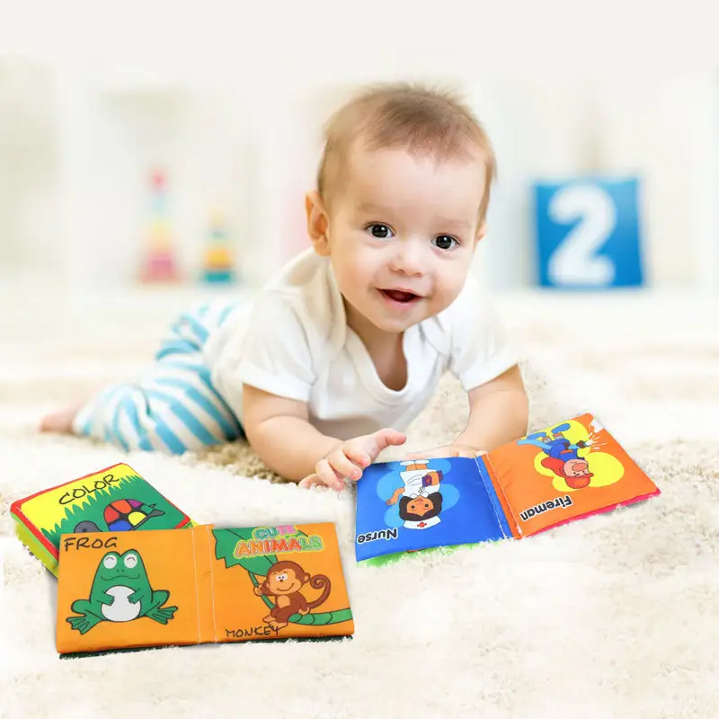 Set 6 Carti Sensoriale Textile Bebelusi [3]