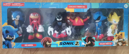 Jucarii desene animate( 3 ani +) - Set 6 figurine Sonic The Hedgehog 4