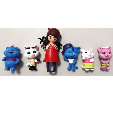 Set 6 Figurine Gabbys DollHouse [1]