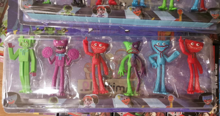 Set 6 Figurine Huggy Wuggy Poppy si Dinozaurul [1]
