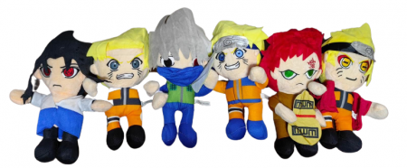 Jucarii din Plus - Mascote din Plus(3 ani +) - Set 6 Jucariii din Plus Naruto Uzumaki