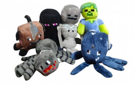 Set 5 Jucarii de Plus Minecraft [1]