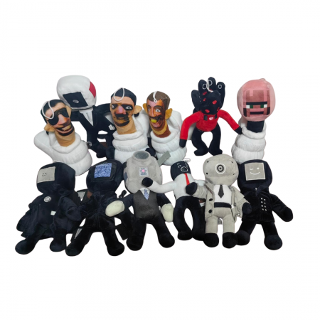 Figurine Desene Animate( 3 ani +) - Set 4 Figurine plus Skibidi Toilet