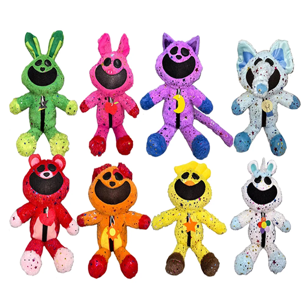 Jucarii din Plus - Mascote din Plus(3 ani +) - Set 8 Jucarii din Plus Poppy PlayTime seria 3 Smiling Critters