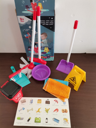 Set accesorii de curatenie pentru copii Little Dustman [2]