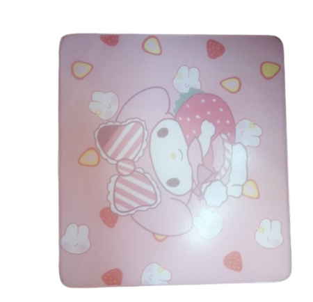 Set Birou copii cu scaun Reglabil suport carte si raft de caiete Roz cu Alb [4]