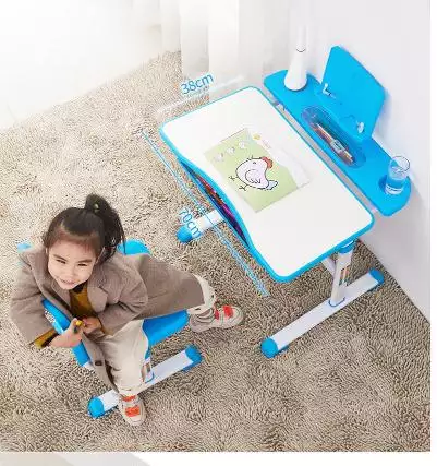 Set birou cu scaun reglabil cu lampa [1]