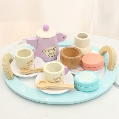 Set Ceainic de jucarie tip Montessori Albastru [1]
