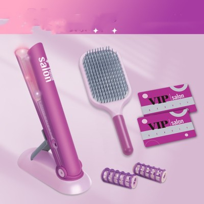 Jocuri - Set Coafura cu Placa si perie VIP SALON
