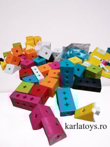 Set Joc de construit Animale Traffic Dinosaur Blocks [8]