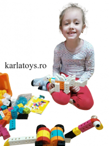 Set Joc de construit Animale Traffic Dinosaur Blocks [6]