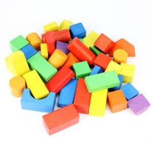 Set Cuburi Lemn in galetusa 100 piese [2]