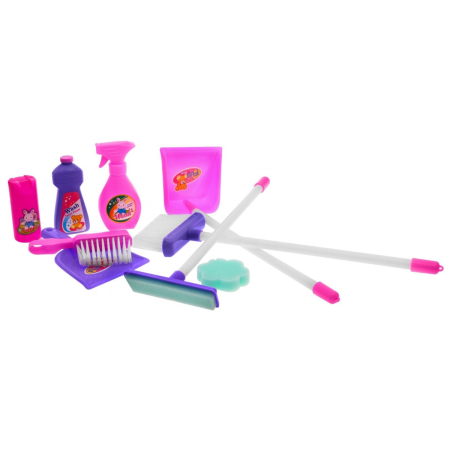 Set Curatenie Troler pentru copii cu Aspirator Functional si AccesoriiSet Curatenie Troler pentru copii cu Aspirator Functional si Accesorii [9]