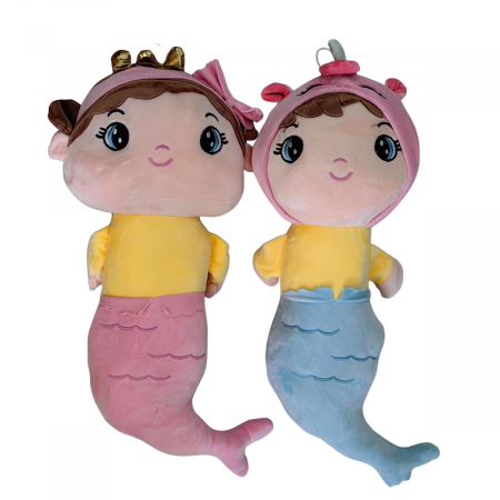 Jucarii din Plus - Mascote din Plus(3 ani +) - Set de 2 jucarii din plus Sirene mama- fiica