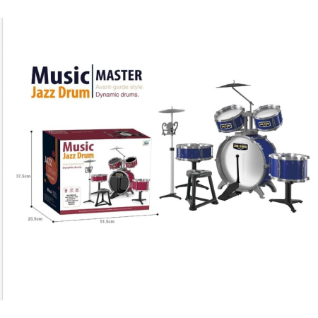 Set de 5 tobe albastre de jucarie cu scaun [1]