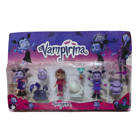 Jucarii desene animate( 3 ani +) - Set de 8 figurine Vampirina