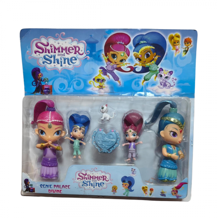 Jucarii desene animate( 3 ani +) - Set de 4 figurine Shimmer si Shine