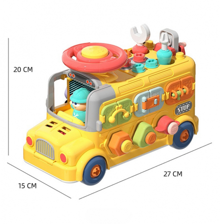 Jocuri creative (3 ani +) - Set de Scule pentru Copii – Jucarie Educativa de Asamblare Masina cu Suruburi