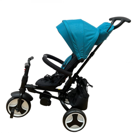 Tricicleta L-Sun cu scaun rotativ 360, Multifunctionala si Ultrapliabila, Albastru [4]