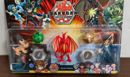 Jucarii desene animate( 3 ani +) - Set Figurine Bakugan Battle Brawlers