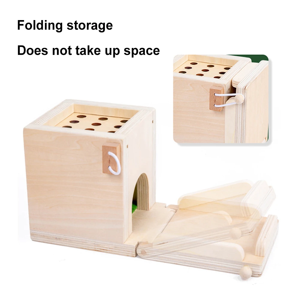 Set Joc educativ Montessori 4 in 1 Cutia permanentei sortare [7]
