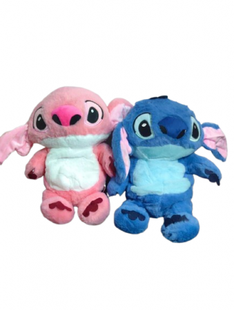Set Jucarie de Plus Interactiva Stitch si Angel care Respira – 30 cm, cu Melodii Linistitoare [1]
