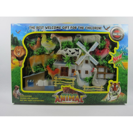 Jucarii Copii - Set Jucarii Ferma animalelor Super Farm
