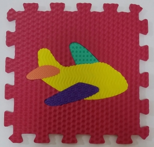 Set puzzel 10 piese cu vehicole - Covoras puzzle vehicole [4]