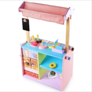 Stand de Jucarie din Lemn cu Accesorii - Magazin din Lemn copii cu accesorii [1]