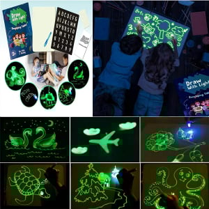 Tabla de Scris cu Lumina Fluorescenta 3D - Plansa de Desen cu Lumina Led [1]