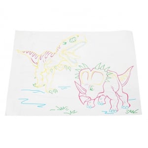 Tabla de desen 3d Magic Drawing Dinozauri cu ochelari [3]