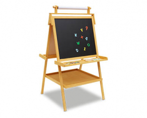 Tabla educativa cu 2 fete din lemn cu hartie 122 cm Deluxe Easel [4]