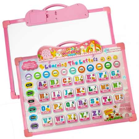 Jocuri - Tableta educativa cu 2 fete sunete in limba engleaza Wardpad