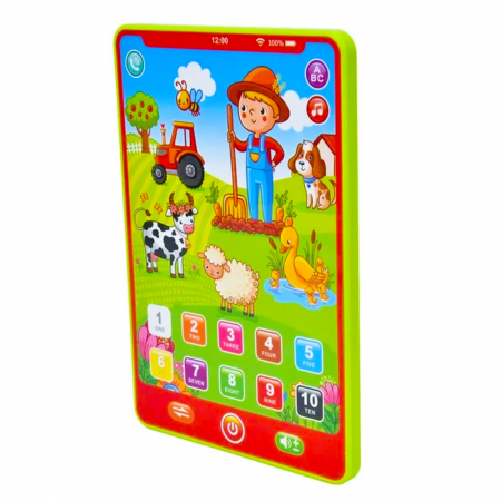 Tableta Y-Pad Interactiva si Educativa - Ferma Animalelor în Limba Engleză [4]