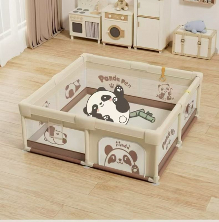 Tarc - Corturi copii ( 6 luni +) - Tarc de Joaca Panda pentru Bebelusi cu Bile Incluse Jumbo 150 x 180 cm