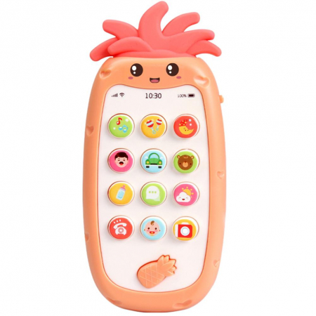 Jucarii Copii - Telefon Interactiv Bebelusi Sunete si Lumini