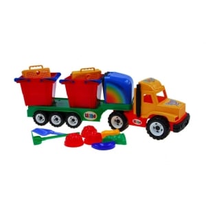 Jucării exterior - Camion mare cu accesorii pentru nisip